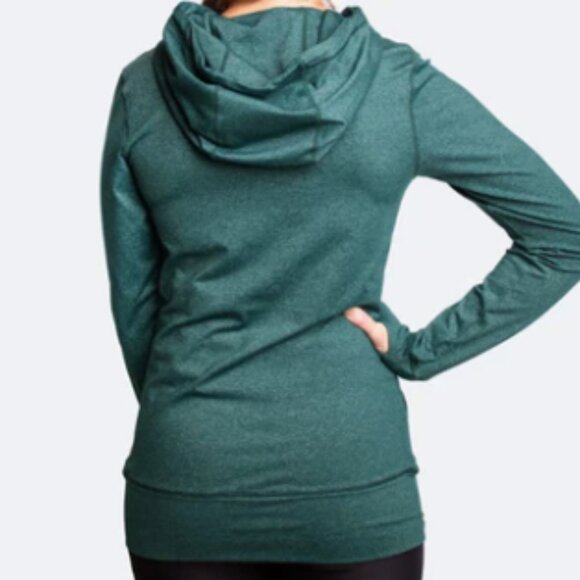Cadenshae - Montana Green Activewear Nursing Hoodie. - Picture 4 of 5